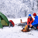 گرم کردن چادر مسافرتی در زمستان