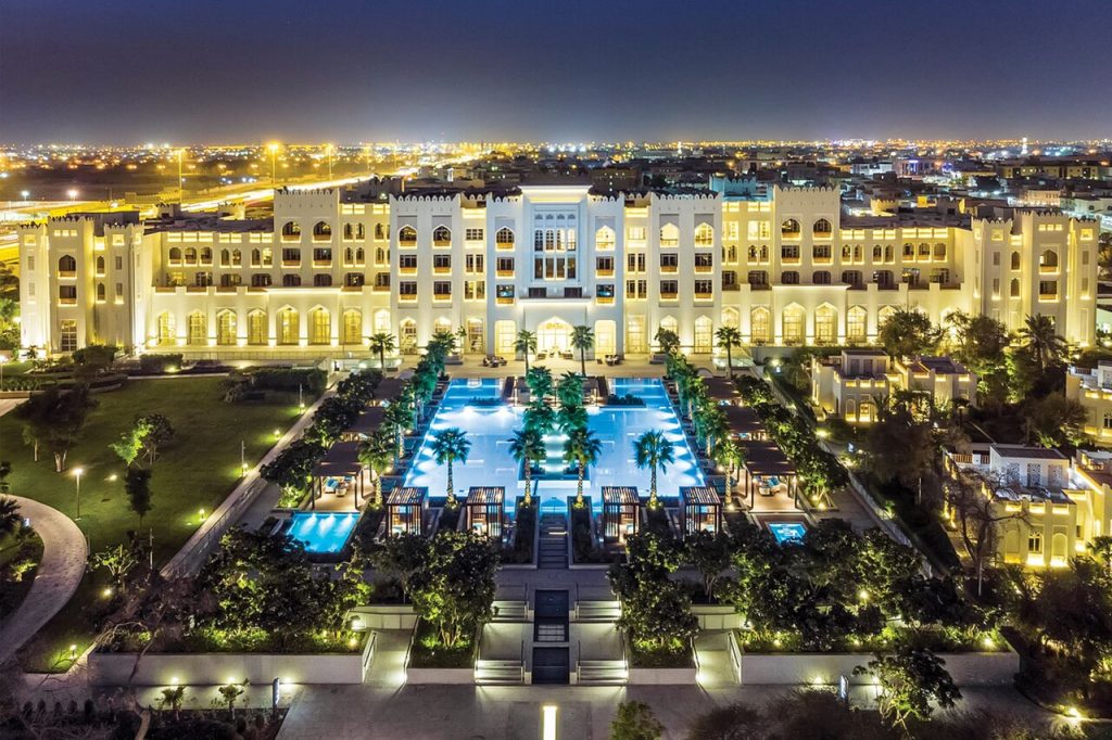 نمای هتل المسایا در قطر