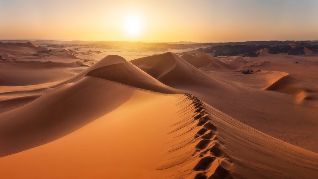کویر صحرا در آفریقا